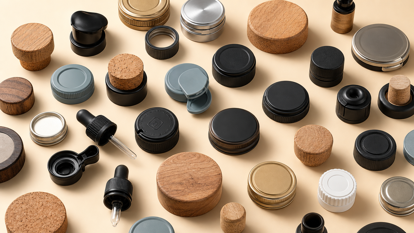 Assorted caps and closures