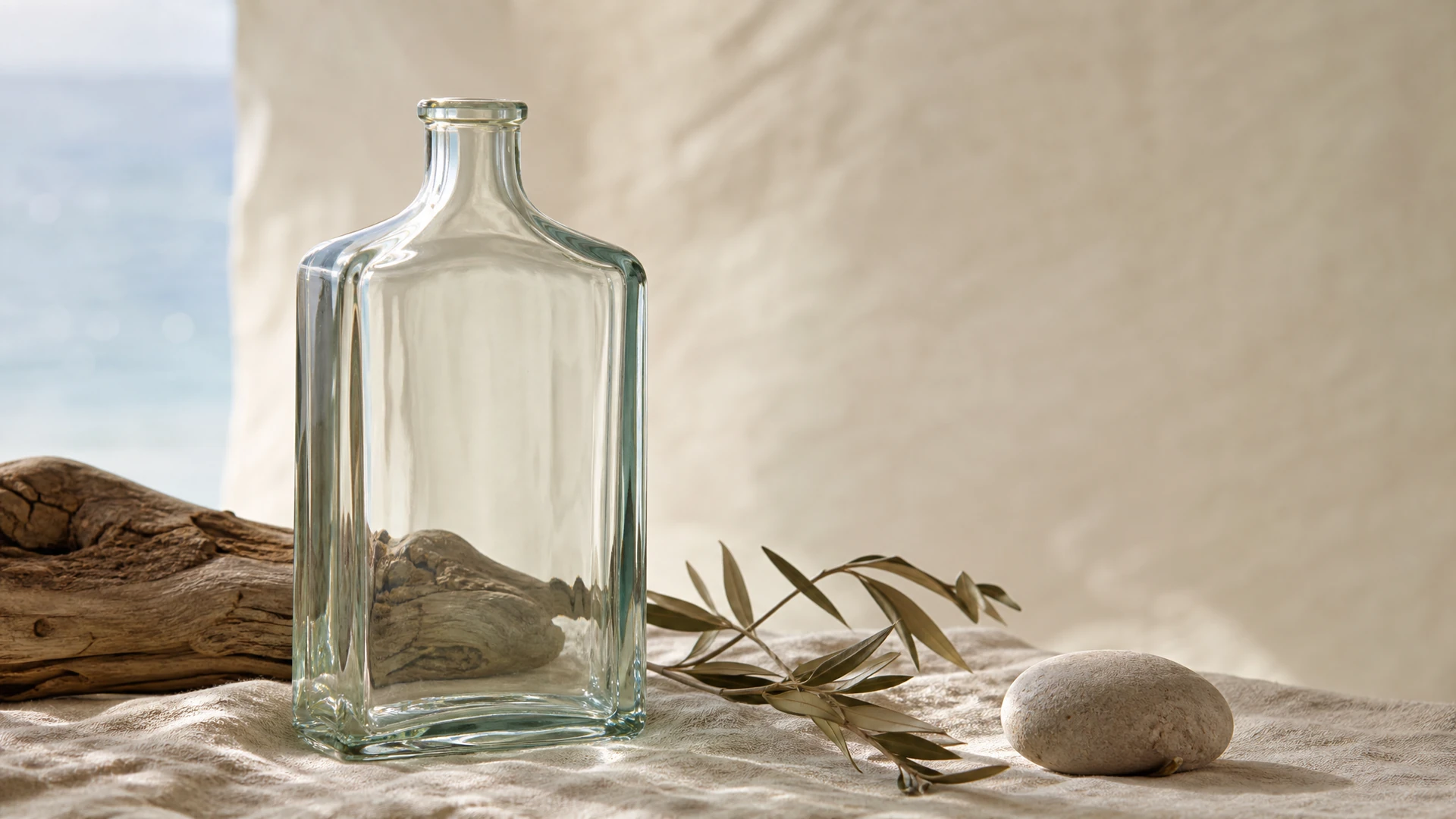Custom glass bottle design